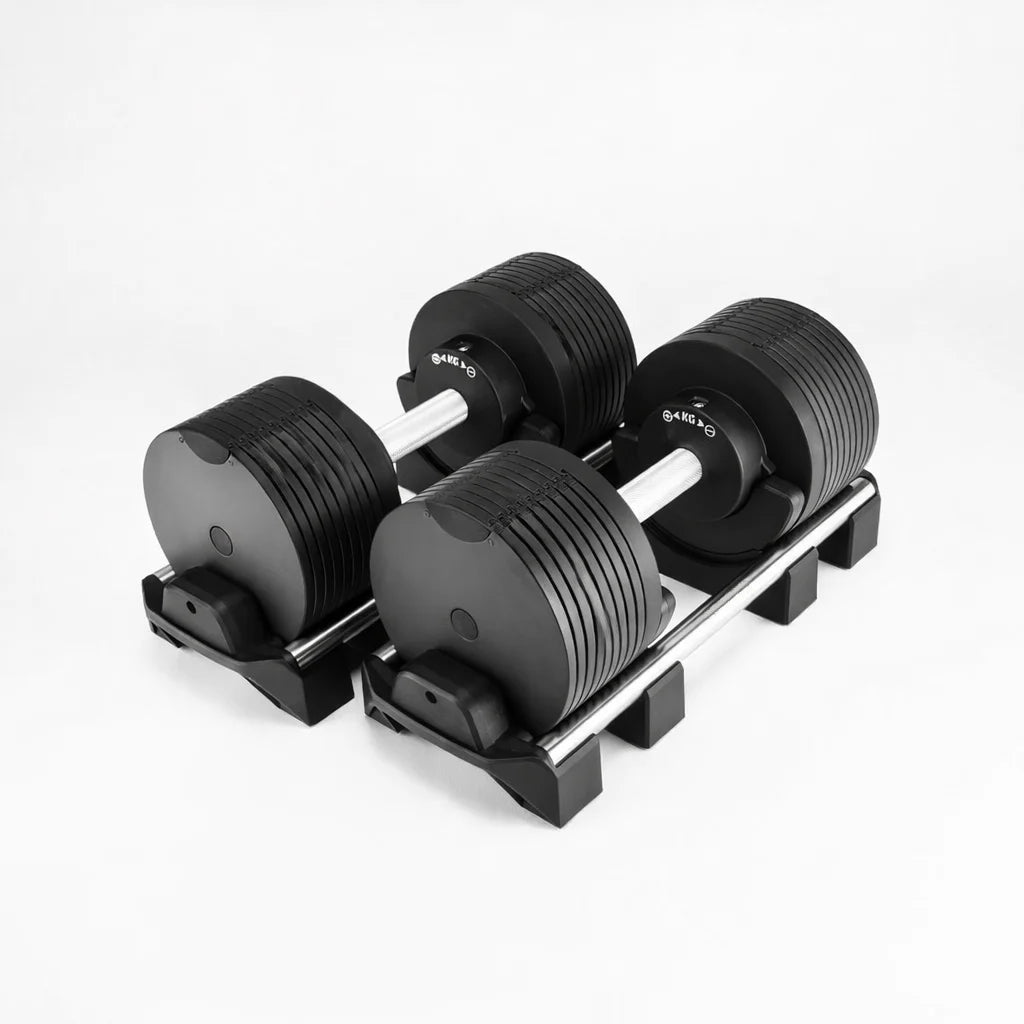 New Steel Cast Iron Adjustable Dumbbells 24kg 32kg 36kg 40kg 50kg 80lb 90lb for Weightlifting Fitness Equipment Commercial Use