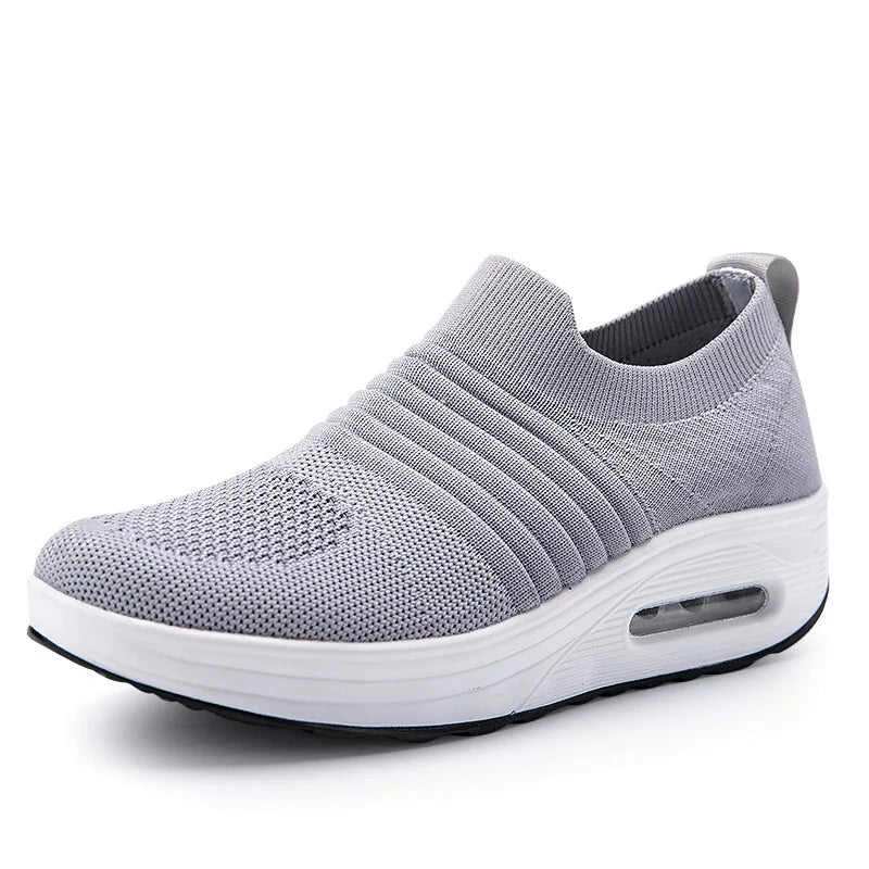 Fashion Casual Shoes for Women Manufacturers Wholesale Walking Style Shoes China Crystal Soled Sports Sneakers