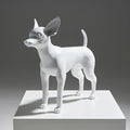 Afellow Wholesale Custom Design Chihuahua Dog Model Pet Clothes Display Dog Mannequin Fiberglass Dog Mannequin