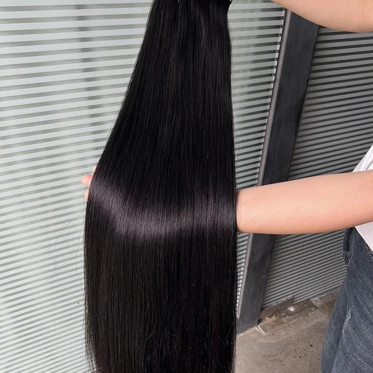 100% Natural Raw Virgin Brazilian Hair Weave Vendor Cuticle Aligned Double Drawn Human Hair Weft Extensions Soft Wave Curl