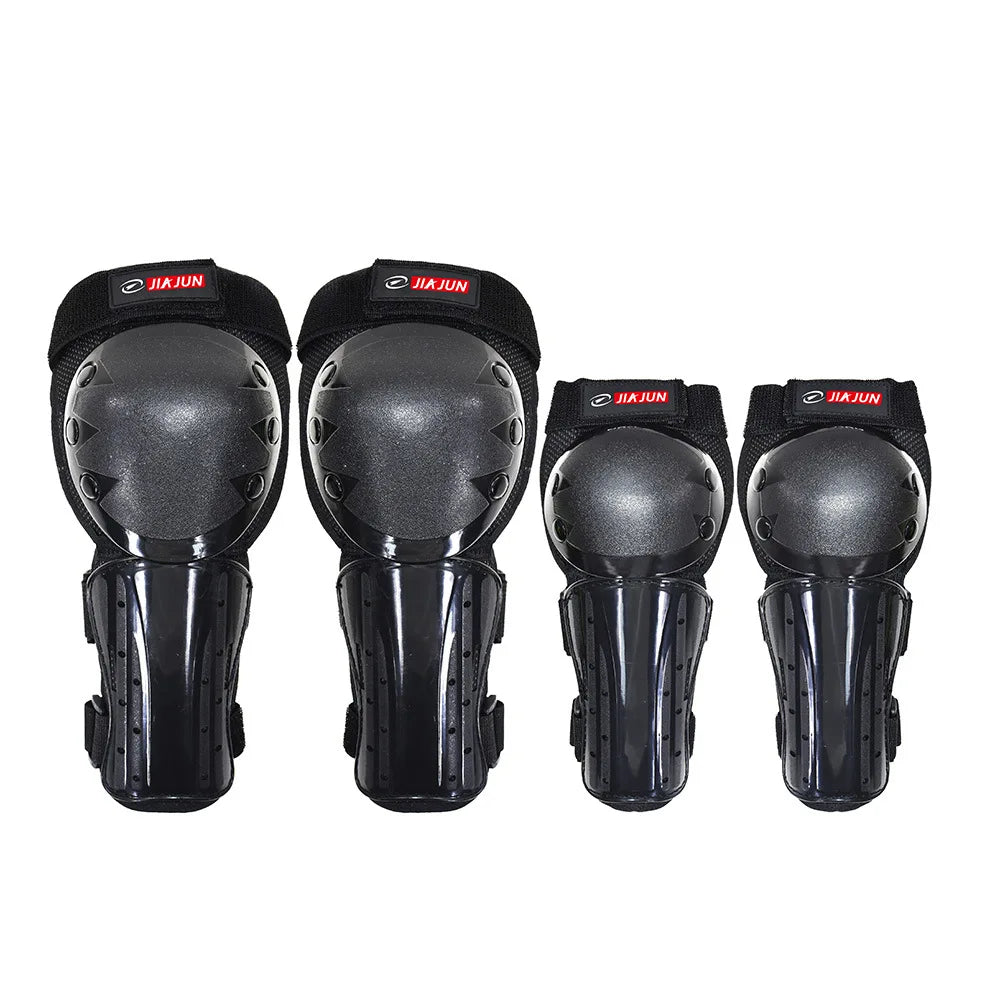 Four-Piece Knight Off-Road Equipment Set EVA Motorcycle Knee Elbow Leg Motocross Protectors for Riding Protection-Wholesale