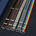 YUNSE Premium Nylon Watch Straps Herringbone Striped Woven Bracelet 20mm & 22mm Size Cheap Price for Premium Fabric Watch Bands