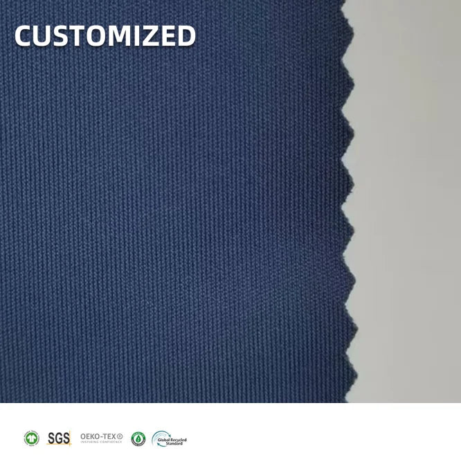 In Stock Hot Sell 280 GSM Nylon Spandex Knitted Interlock Fabric for Sportswear and Swimwear
