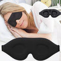 Shading Light Eye Mask for Sleeping Lightproof 3D Rebound Sponge Contoured Eye Cover Blindfold Adjustable Relaxing Office