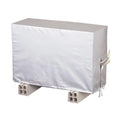 PVC Outdoor  Window Waterproof Outside protection Silver Polyester air Conditioner Cover for Hvac