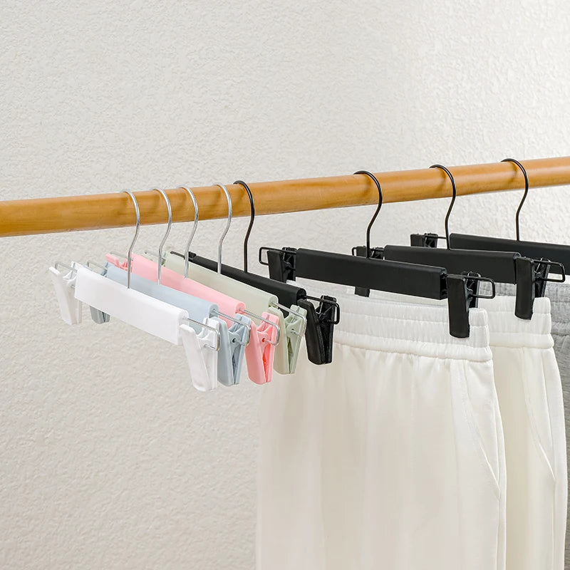 Laundry Products Men's Trousers Hangers Plastic Suit Coat Hanger Hangers for Pants