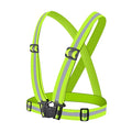 Hot Sell Adjustable Running Reflective Belt Unisex Night Walking Cycling Elastic Safety Vest Blue Reflective Strap for Runners