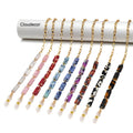 Metal Paperclip Chain Sunglasses Necklace Strap Gold Plated Anti Loss Mask Chain Acetate Glasses Chain Women