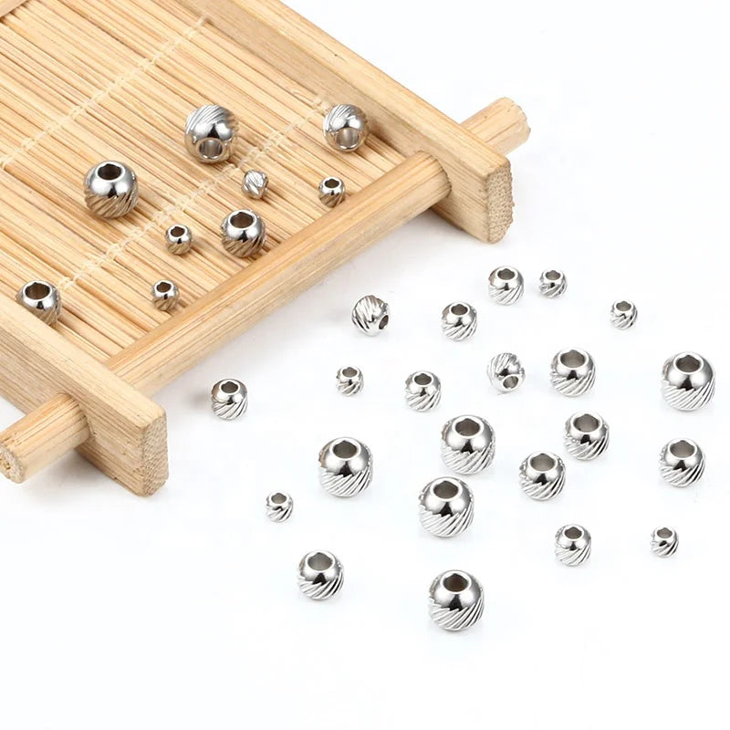 Manufacturer Irregular Thread Winding  Loose Beads Geometry Shape Beads Spacer Charms DIY Jewelry Accessories