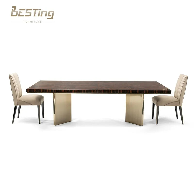 Modern Luxury Dining Room Table 10 Seater Dining Table Set
