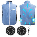 In Stock Summer Men Women Sun Protection Coat USB Skin Suit Working Fishing Camping air Fan Cooling Jacket air Cooled Jacket