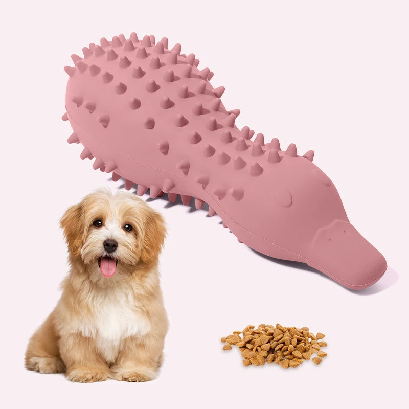 Eco-Friendly Soft Rubber Dog Chew Toys Interactive Funny Movement Teething Ball