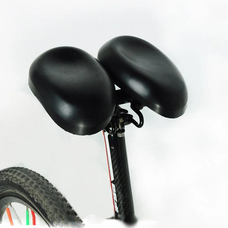 Ergonomic Adjustable Bicycle Saddle Comfortable Soft Cushion With Double Seat for Mountain Road Bike Riding