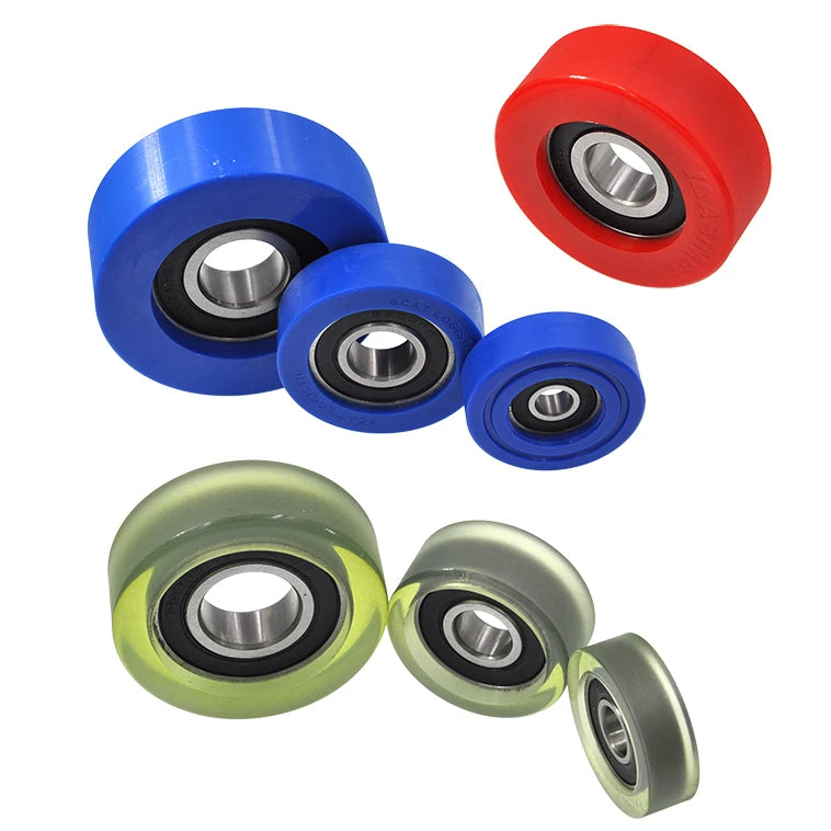 Polyurethane Wheel Calculator Note Counting Machine  Tablet Counting Machine Rueda De Cojinete De Pol PU62630-12 626RS 6x30x12mm