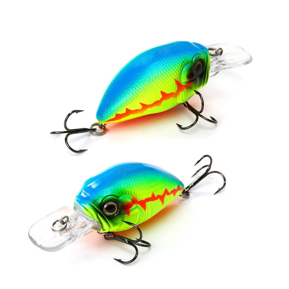 Crank Bait 47mm 10g Hard Plastic Bait Sinking Crank Fishing Lure Artificial Isca Wobbler Saltwater Fishing Tackle Lures