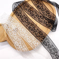 Cheap Fashion Floral 4cm Nigeria White Lace Trim African Wedding LT2357B