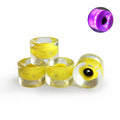 Custom Hardness Durable Transparent PU LED Light 60mm Inline Skates Flashing Wheels