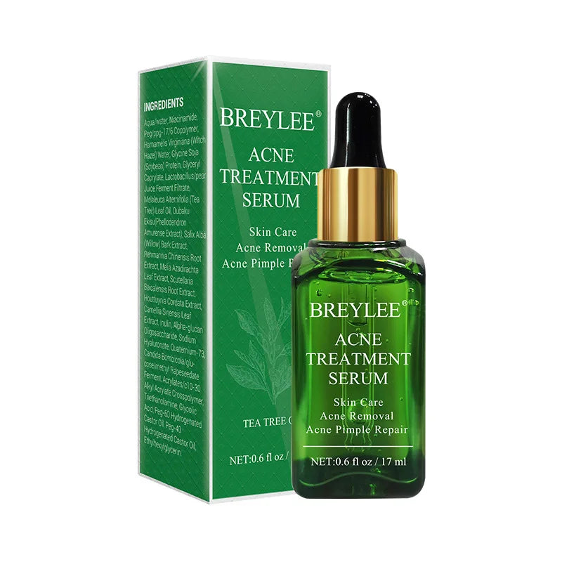 BREYLEE  Acne Cream Skin Care Oil Control Smoothing Anti Acne Marks Scar Natural Tea Tree Face Cream