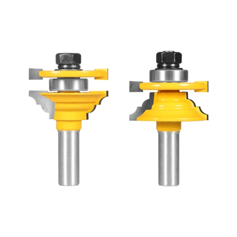 8MM 12MM 12.7MM Shank Stile and Rail Assembles-Classical Router Bit Woodworking Milling Cutter for Wood