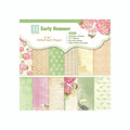GF Early Summer Design Love Home Decorations Background Scrapbooking Paper 160gsm Wooden Free 6x6 DIY Card Making