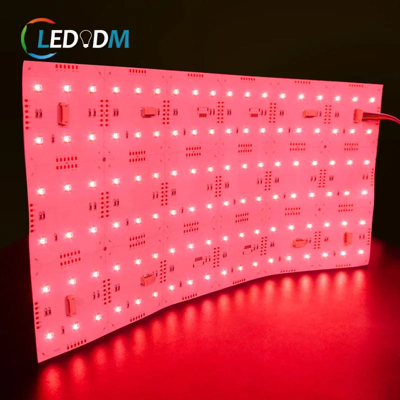 Decor the Stone Wall Led Sheet Back Light 24v 36w 108leds RGB+CCT Flex Led Panel Light for Kitchen Backlit Onyx Glass Countertop