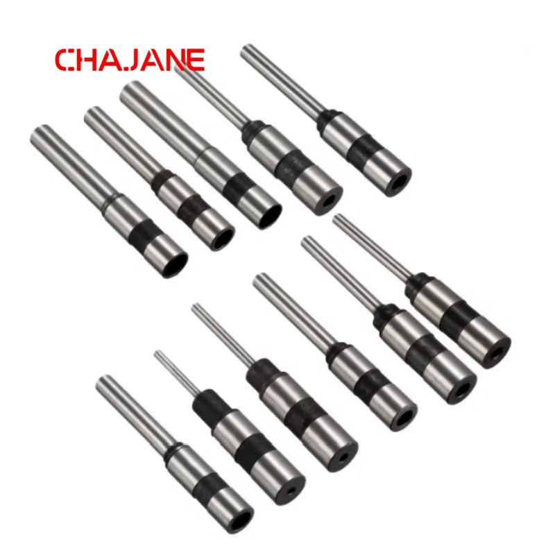 CHAJANE OEM Straight Shank HSS Drill Bits D2.5-D9mm Single Flute Climb Milling 55HRC for Paper Punching & Sharpening Machines
