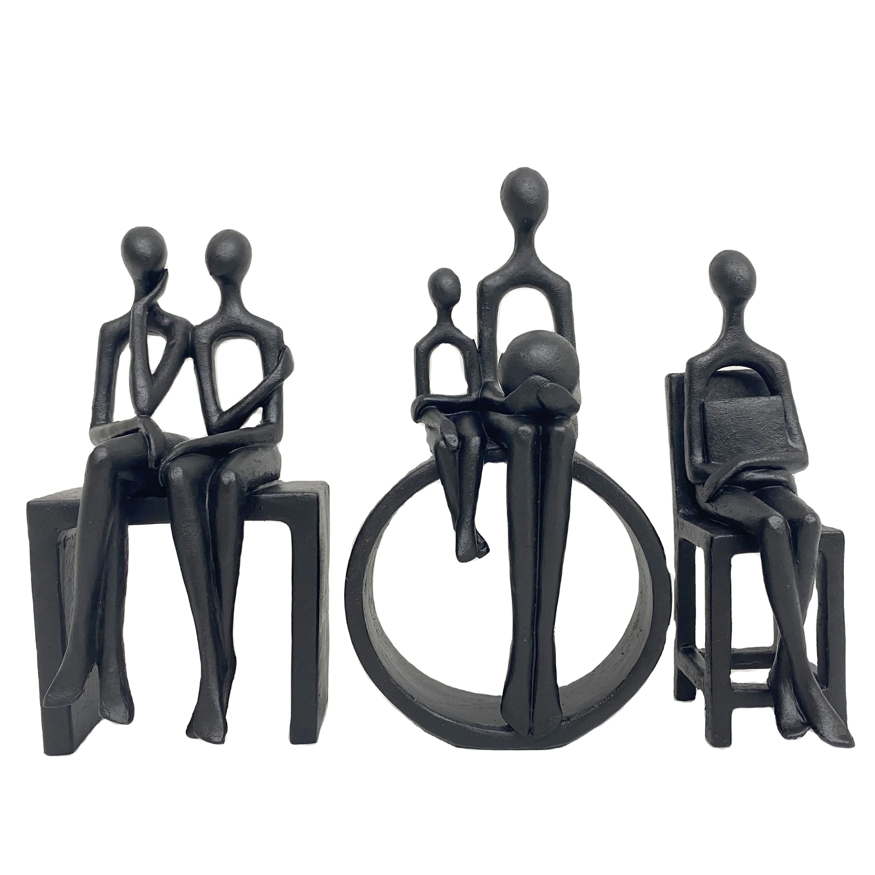 2025 New Arrival Eco-Friendly Handmade European Style Model Resin Figurine Home Decor Customizable Size Colorful Willken Brand