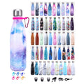 Beauchy Wholesale 1L 32oz 500ml 17oz Matte Black Reusable Stainless Steel Insulated Metal Thermal Water Bottle with Custom logo