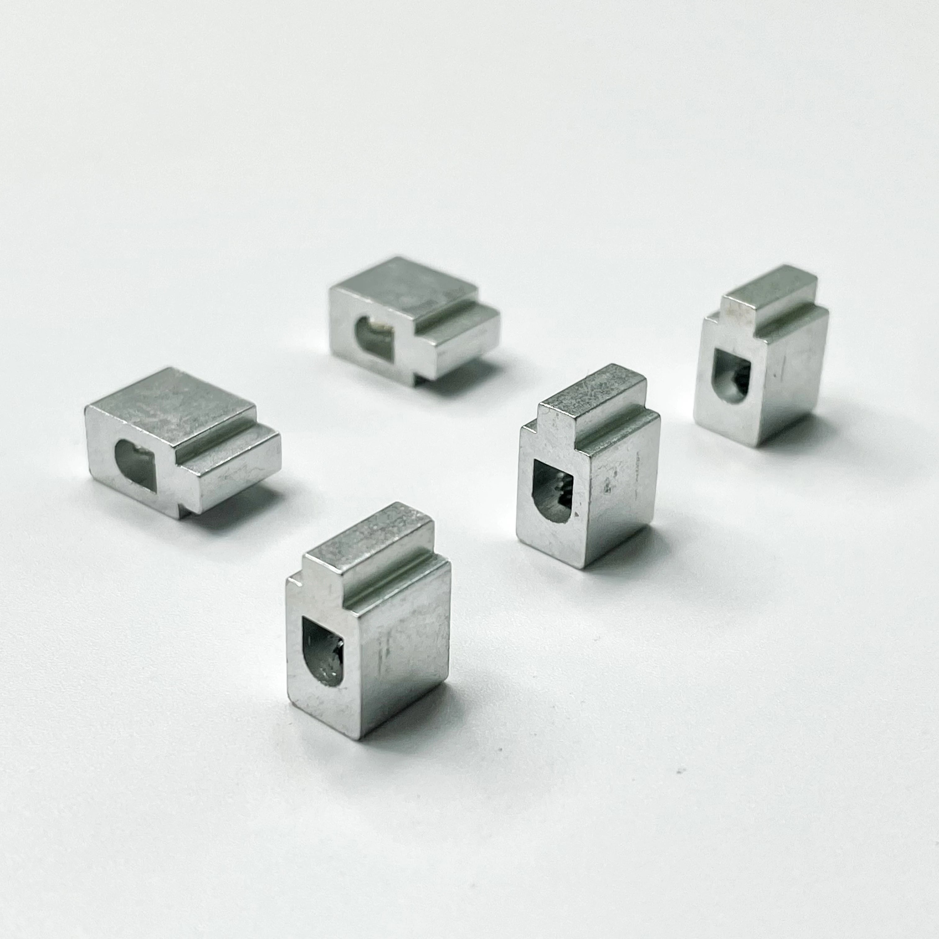 Precision CNC Machining Milling Turning Aluminum Square Fittings Custom Metal Parts