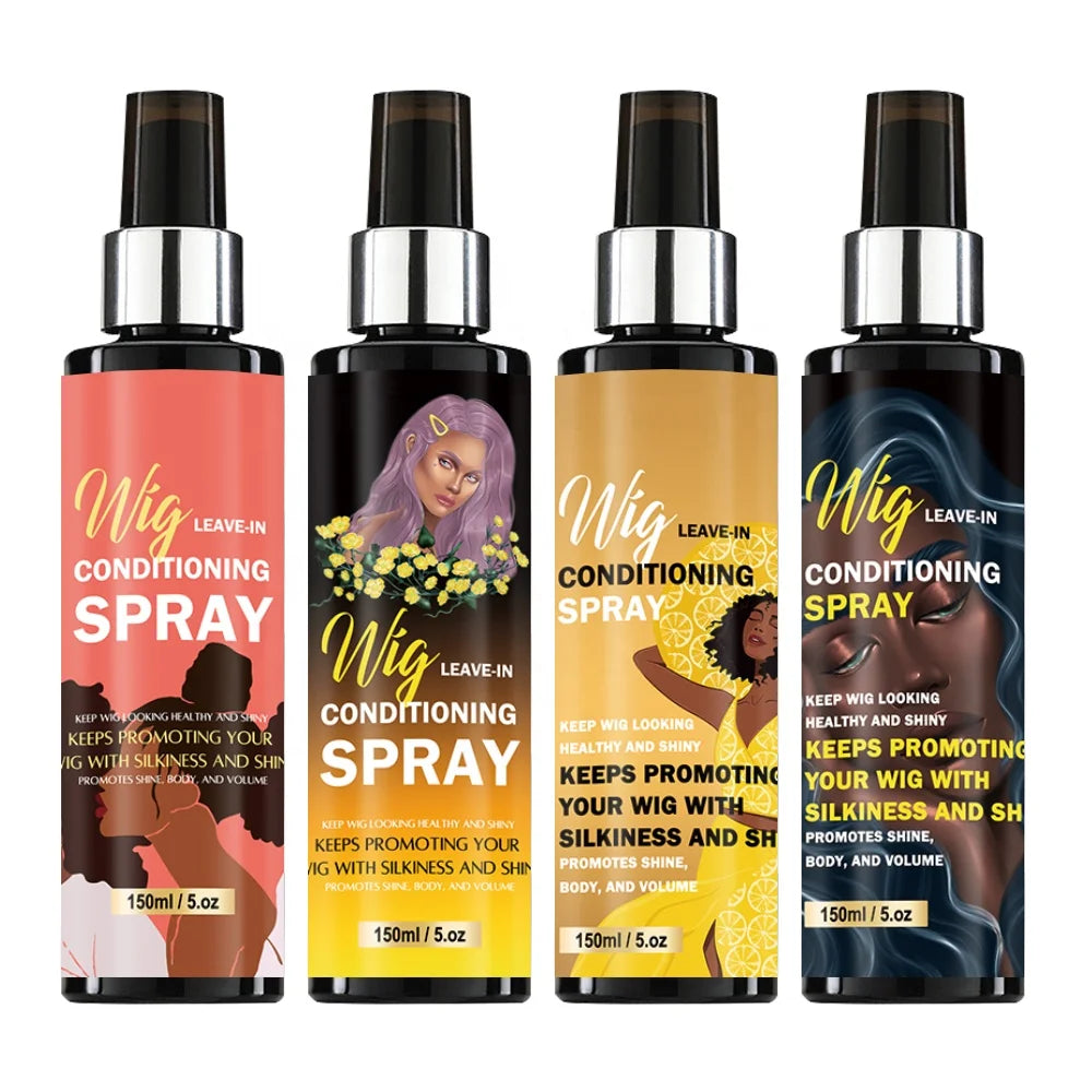 New Conditioner Spray for Human Hair Lace Wig Leave-In Tool for Hair Extension Care
