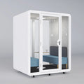 Large Sound Proof Modular Indoor Multi-person Office Meeting Pod Booth Acoustic Office Pods