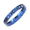 Power Japan Titanium Stainless Steel Germanium Magnetic Men Twist Energy Healing Bracelet