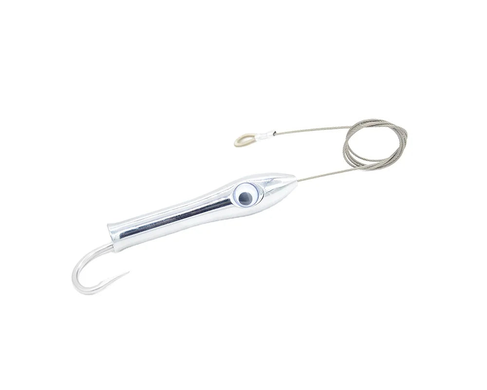 SXY FISHING Metal Trolling Lure Golden Spear Bait Big Game Lures Great Marlin Bait DIY Jet Head Deep Sea Fishing Bait D133