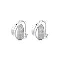 Yaeno Real Silver 925 Filled Cuff Earrings Party Jewelry for Women Gift