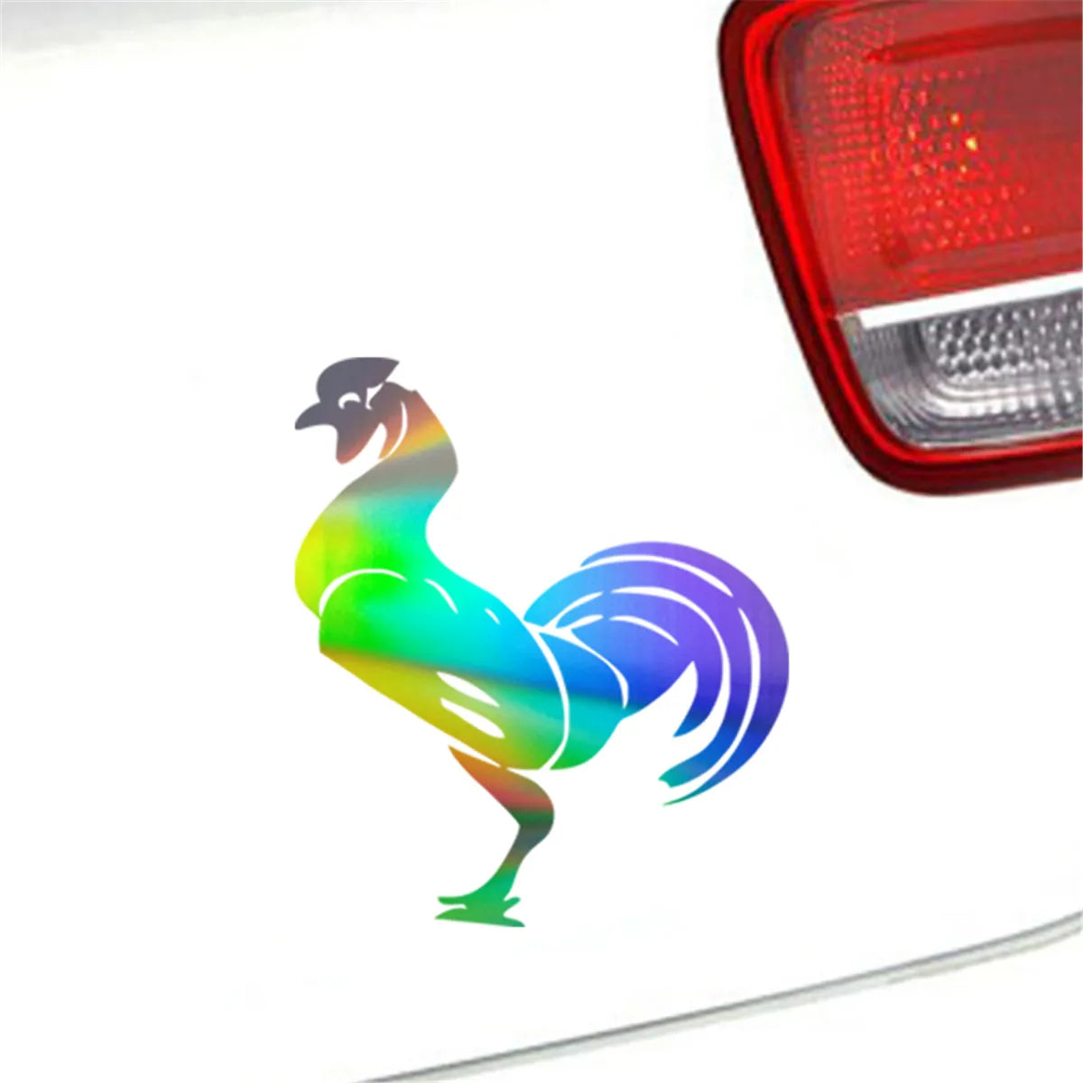 Cock Rooster Car Sticker Window Door Wall Bumper Laptop Truck Vinyl Decal Gift Die Cut Decals Laptop Window Glass
