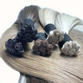 Russian Hair Full Cuticle Aligned Remy Virgin Trama Genial Double Drawn Genius Hair Weft Extensions
