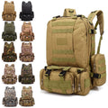 Camping Impermeable Grande Tactical De Viaje Desmontable Mochila 50 Litros