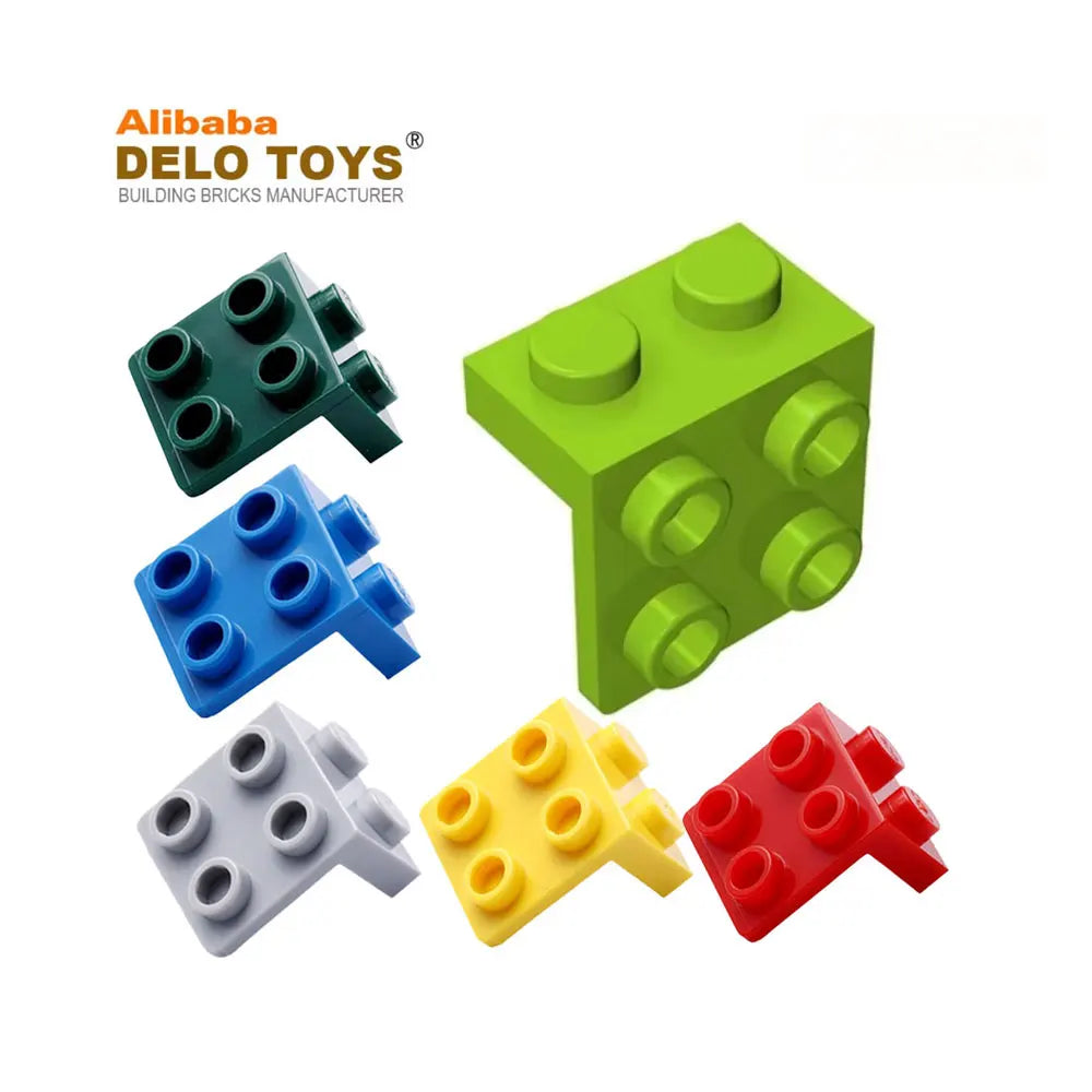 DIY Bulk Toys Plastic Building Blocks Bricks Bracket 1 X 2 - 2 X 2 (NO.44728)