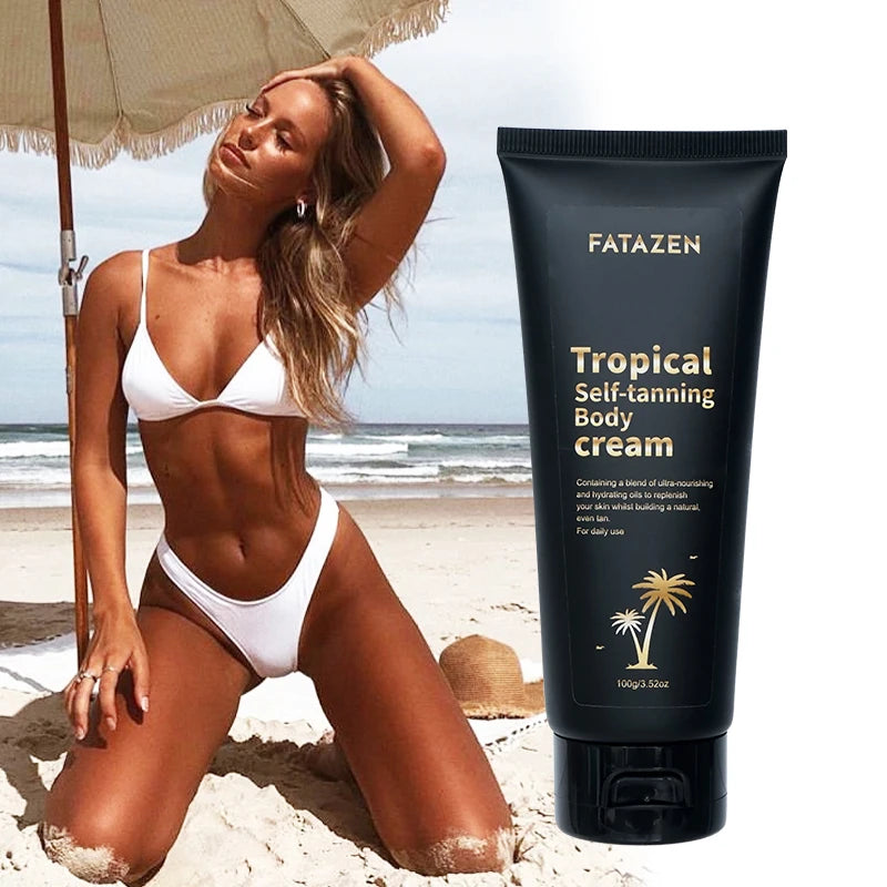Private Label Natural Fast Instant Dark Tanning Lotion Body Care Suntan Oil Skincare OEM Self Tanner Sunless Tanning Cream