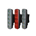 USB Rechargeable Waterproof ABS Bike Tail Light Super Bright LED Rear Light with Powerful Red Flash for Cycling Safety