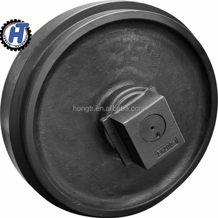 EX200-1 EX200-2 EX200-5 Crawler Excavator Idler Guide Wheel Roller HT218 9134282 50Mn/40MnB Material