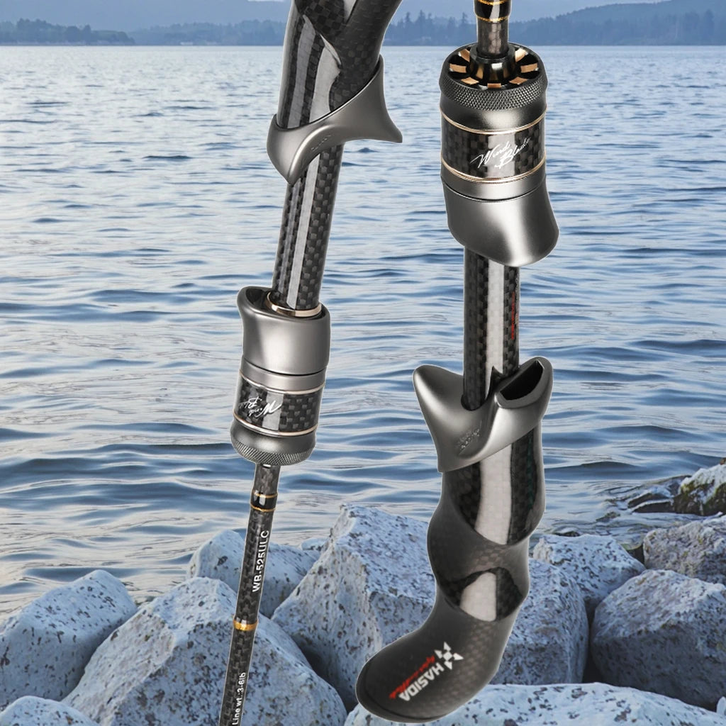 Histar Wind Blade BFS Bait Finesse System 1.37m-1.82m 30T+T1100G Toray Spinning or Casting Fishing Rod & Aurora AIR Combo