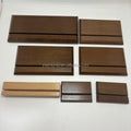 Customized Handmade Wooden Crafts Polished Wood Photo Card Holder Base for Home and Wedding Unique Picture Stand