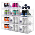PP Injection Foldable Rectangle Eco-Friendly Shoe Storage Boxes