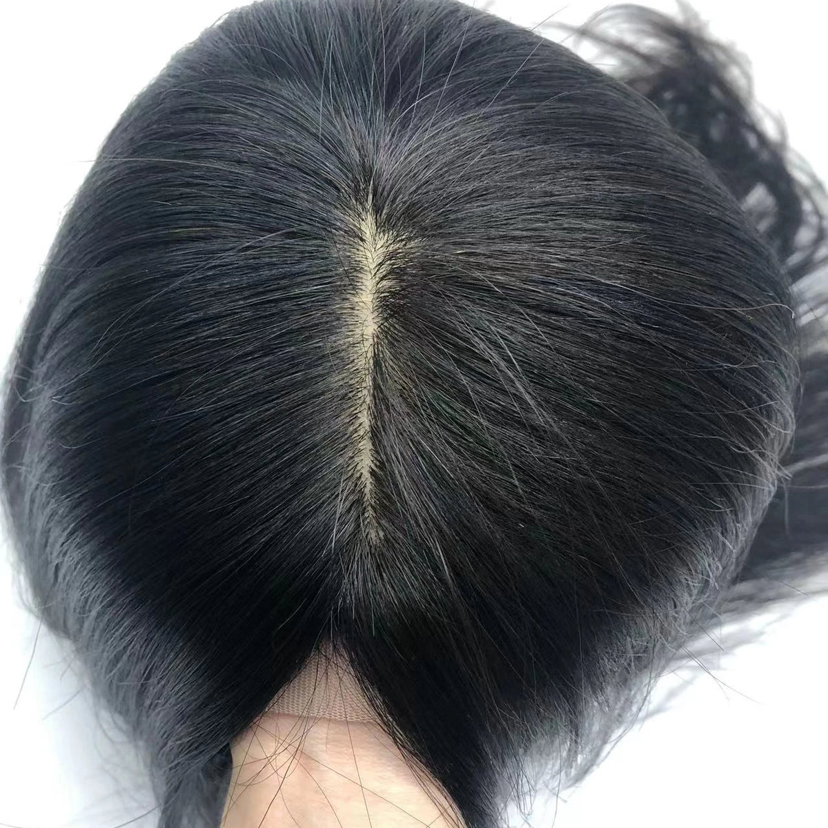 Wholesale Customized Product Natural 4*4 Inches New Silk Base Chinese Human Hair Wigs for Women MegaBDM