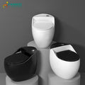 Popular Portable Toilets Sanitary Ware Floor Mounted Bathroom Toilet One Piece Colored Toilet Bowl