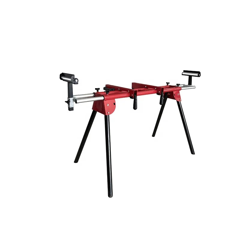 Professional Portable Rolling Universal Miter Table Saw Stand Model 26516 for Mobile Woodworking & Construction Work