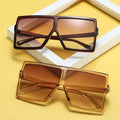 Fashion Hot Unisex Black PC Oversize Big Frames UV400 Sunglasses