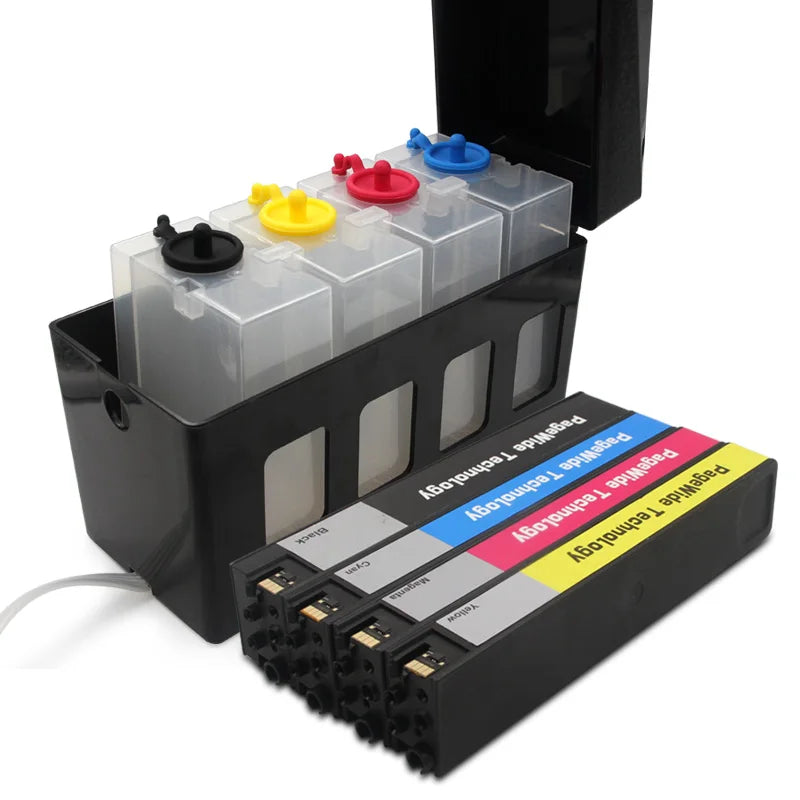 OCBESTJET Empty Refill System HP 972X-975 Compatible Ink Cartridges for HP 452dw/dn 477dw 477dn 552dw 577dw Z Managed P5525