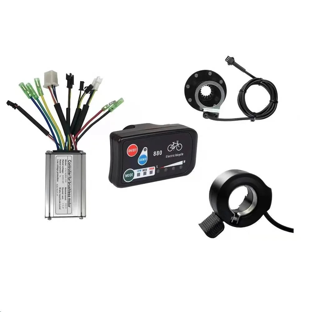 Electric Bicycle 250w 36V/48V Ebike Kits Controller System With Led Display